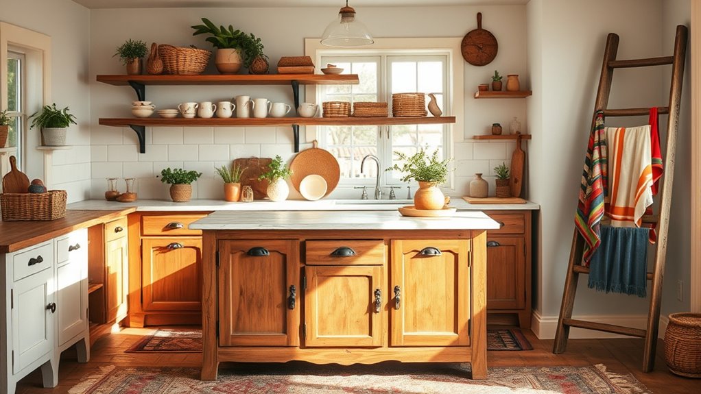 eclectic reclaimed storage solutions