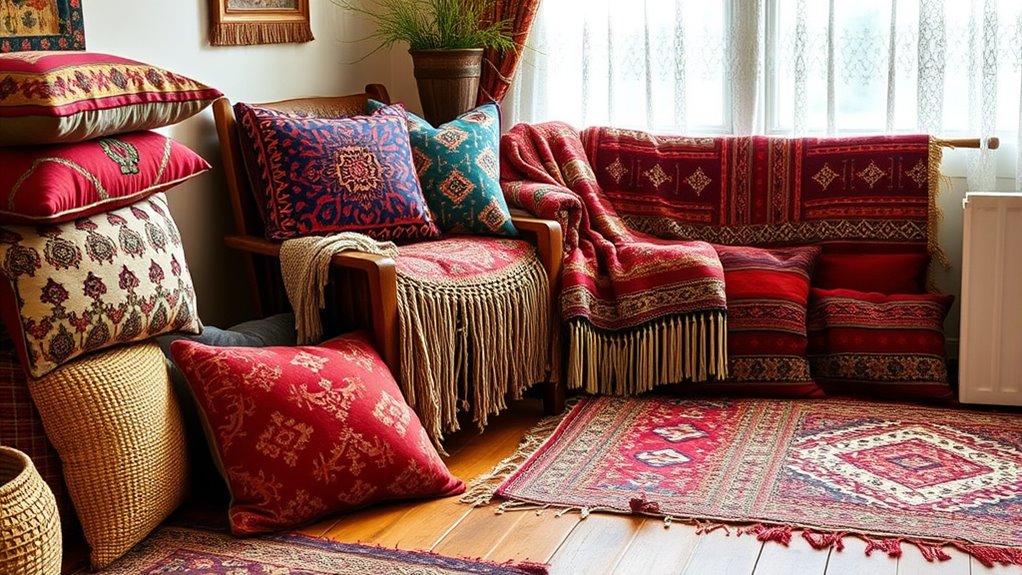 eclectic sustainable bohemian textures