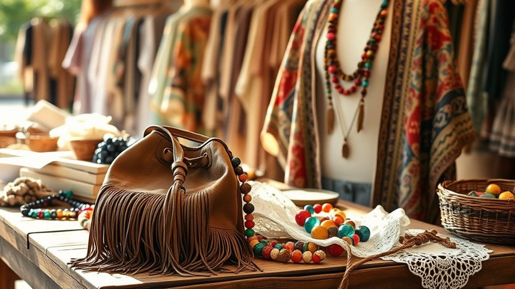 eclectic vintage style layering
