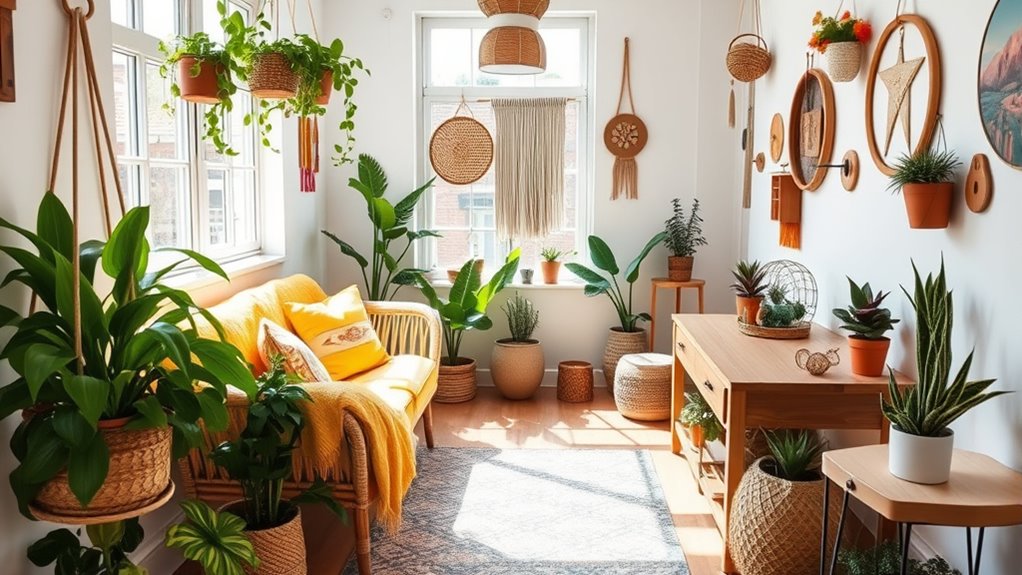 eco friendly greenery decor