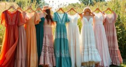 elegant boho formal attire