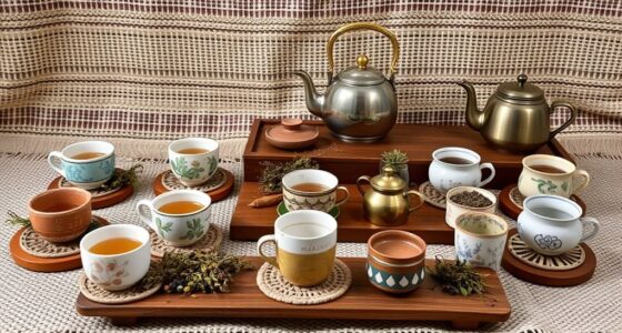 elegant boho tea collection