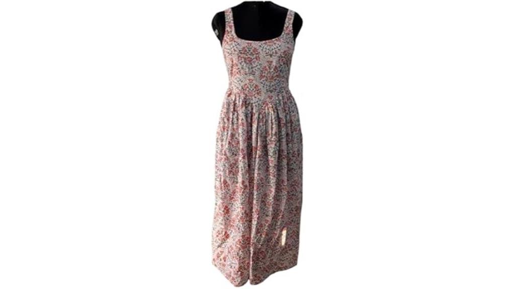 elegant floral corset dress