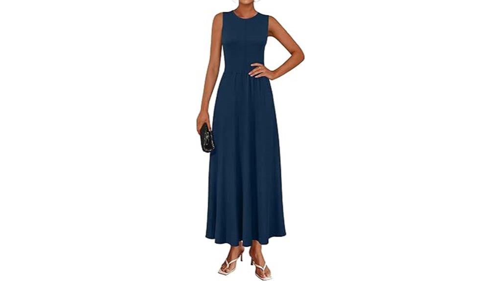 elegant floral maxi dress
