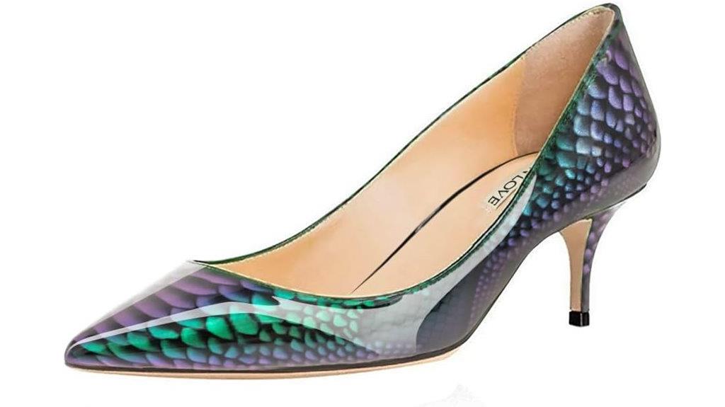 elegant pointed toe pumps