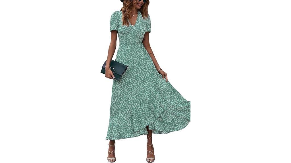 elegant summer maxi dress