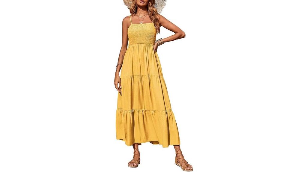 elegant summer maxi dress