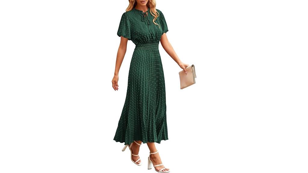 elegant summer midi dress