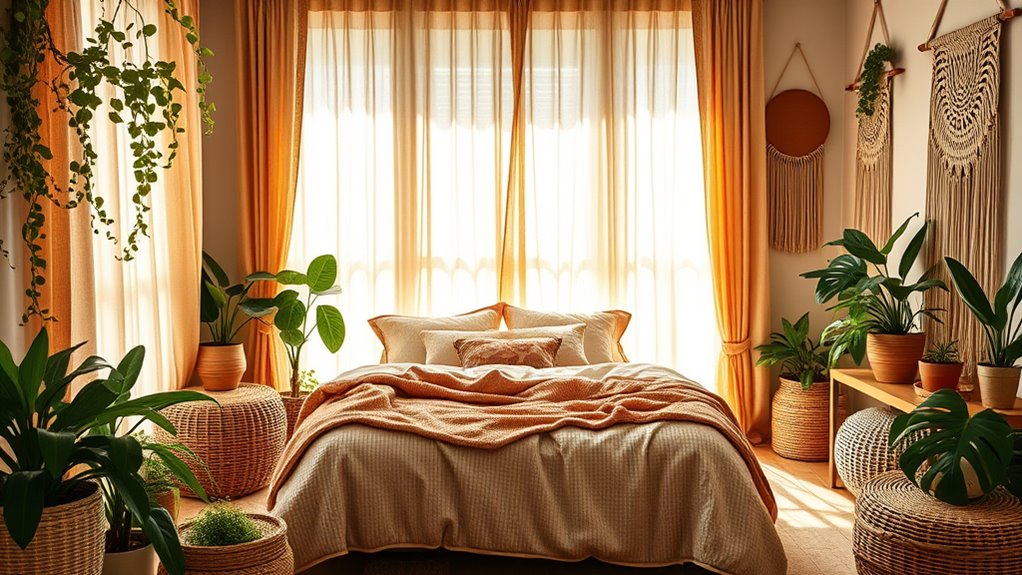 embrace natural greenery and textures