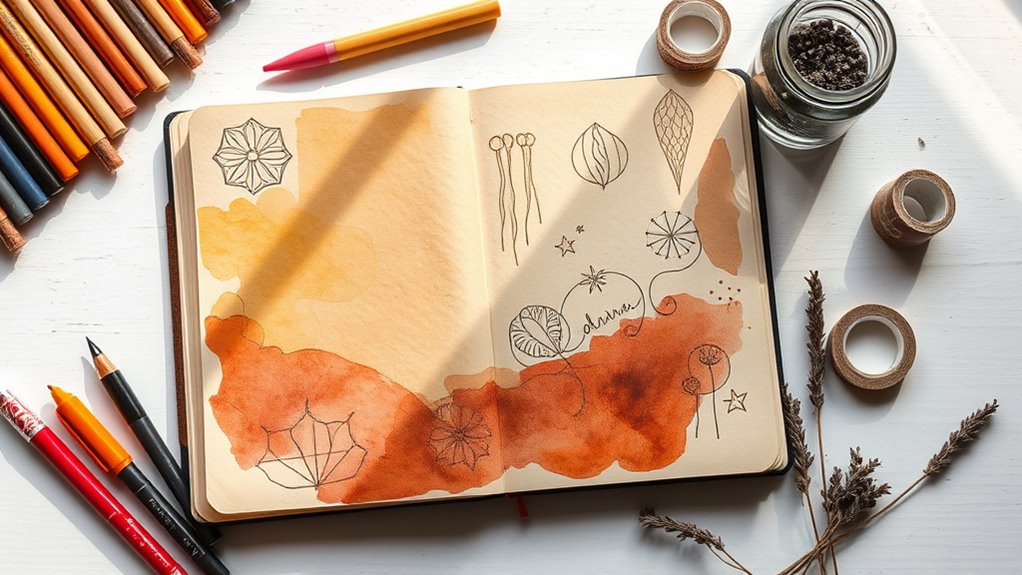 essential art journaling supplies