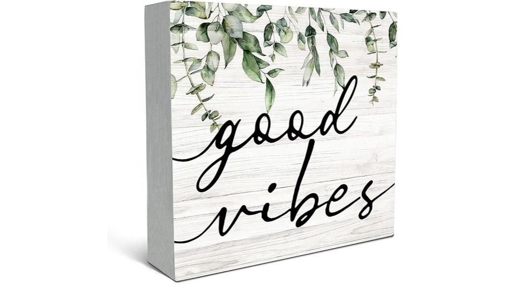 eucalyptus leaves wooden box