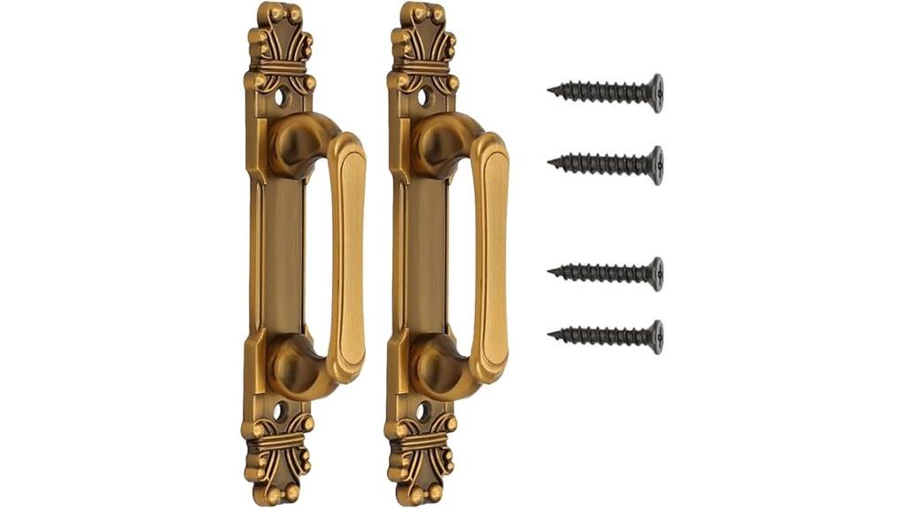 european antique metal handle