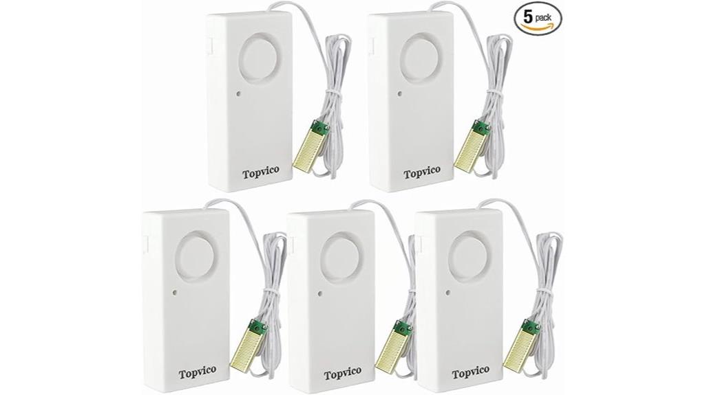five pack water leak detectors
