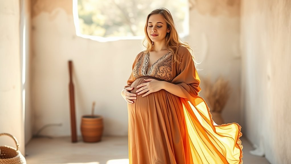 flexible breathable maternity clothing