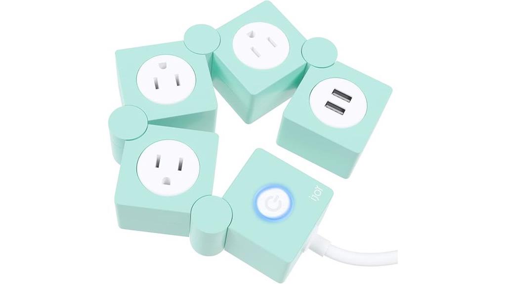 flexible power strip with usb