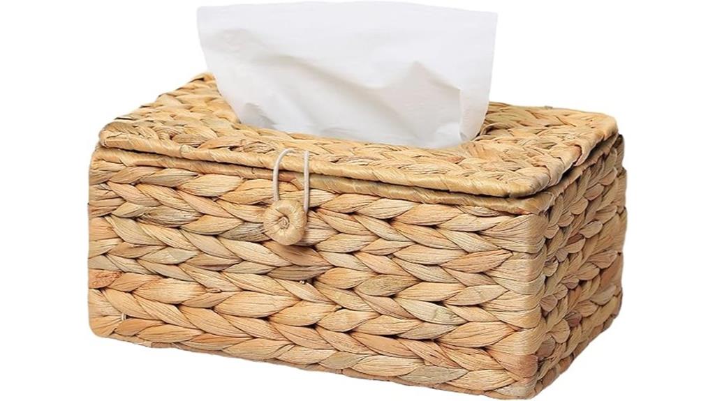 flip open tissue box