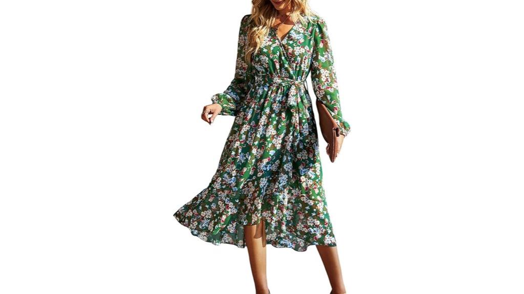 floral boho dress