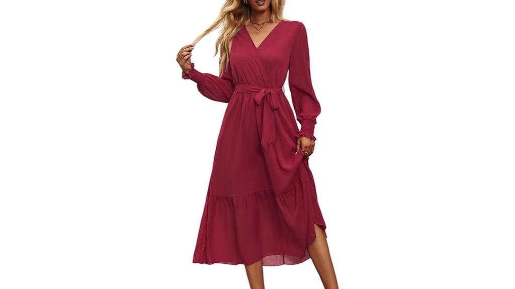 floral boho dress