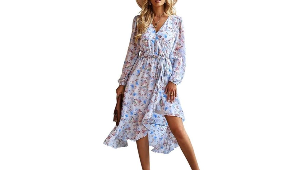 floral boho dress