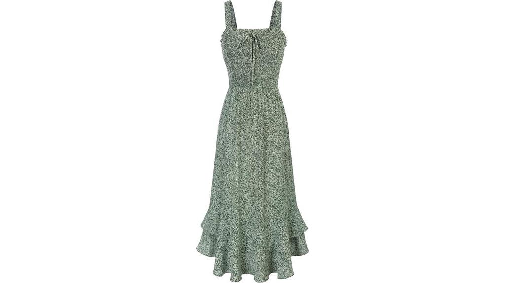 floral boho summer dress