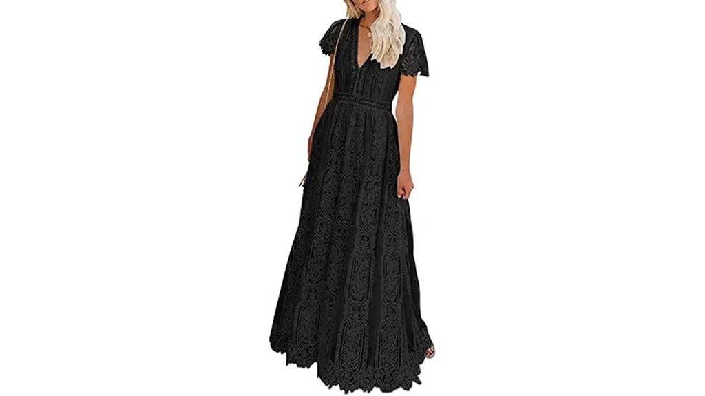 floral lace wedding dress