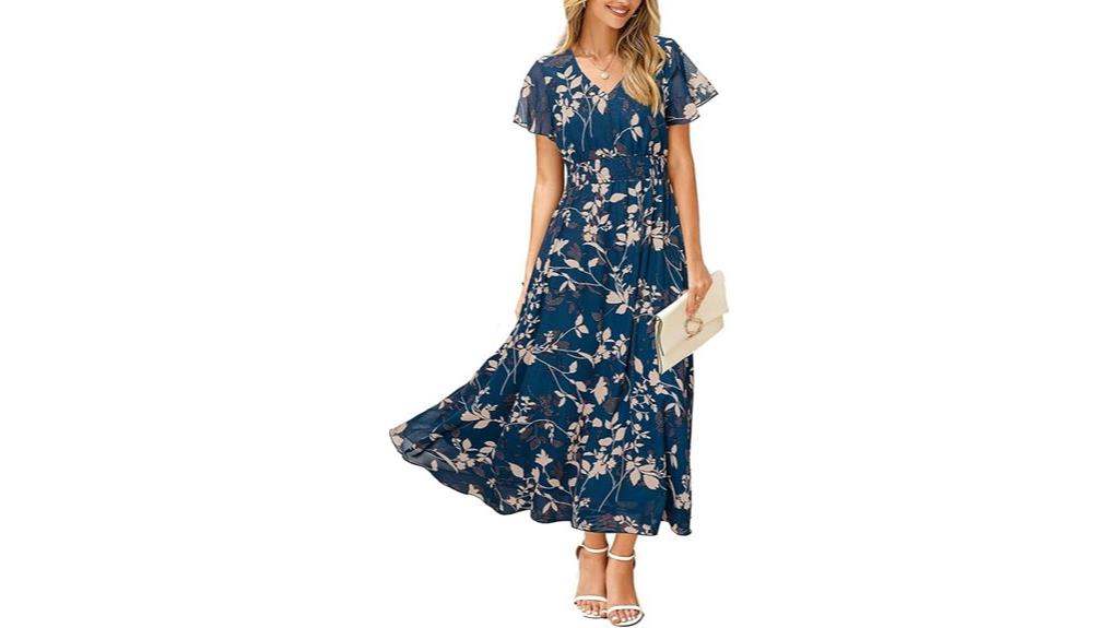 floral maxi dress