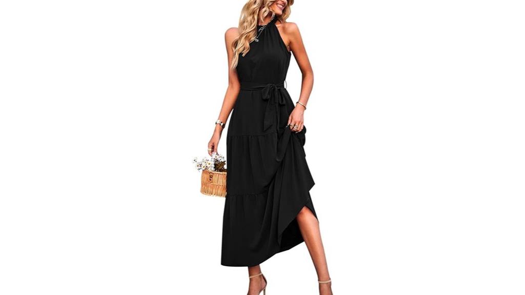 floral maxi summer dress