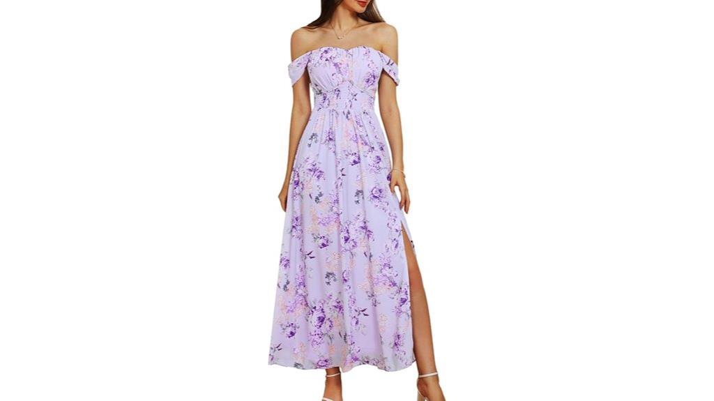 floral summer maxi dress