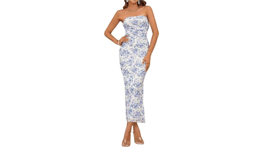 floral summer maxi dress