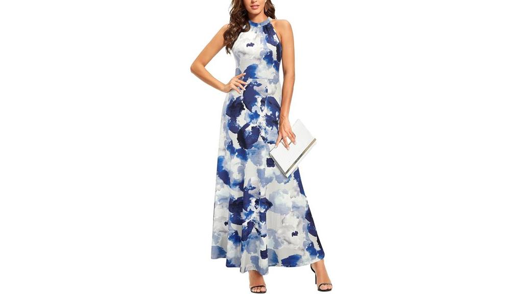 floral summer maxi dress