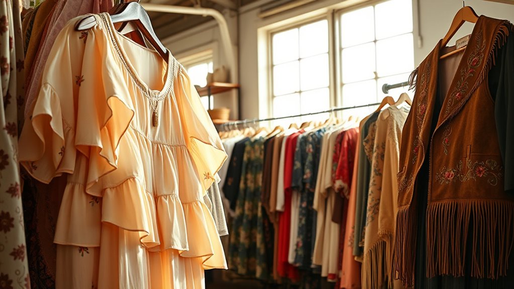 flowy relaxed boho silhouettes