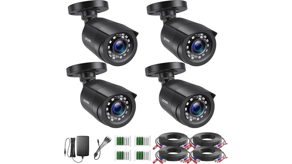 four camera security bundle