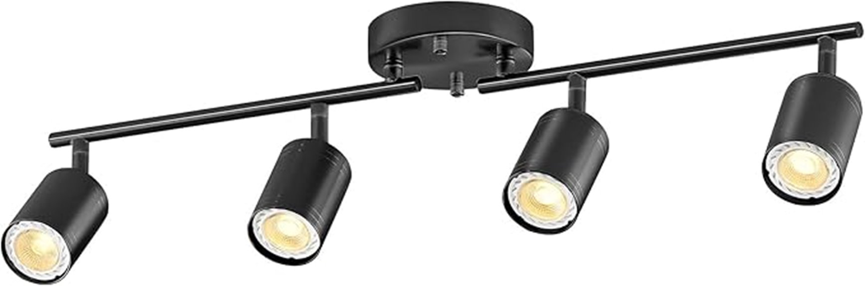 four light track fixture