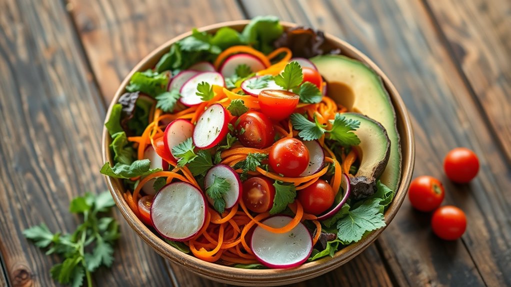 fresh regional vegetable dishes