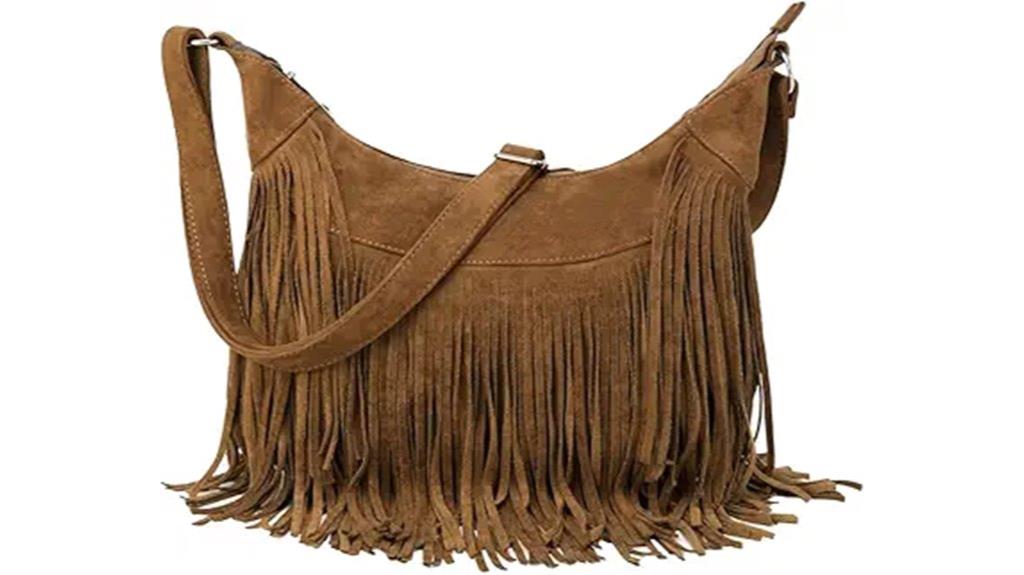 fringe tassel crossbody bag