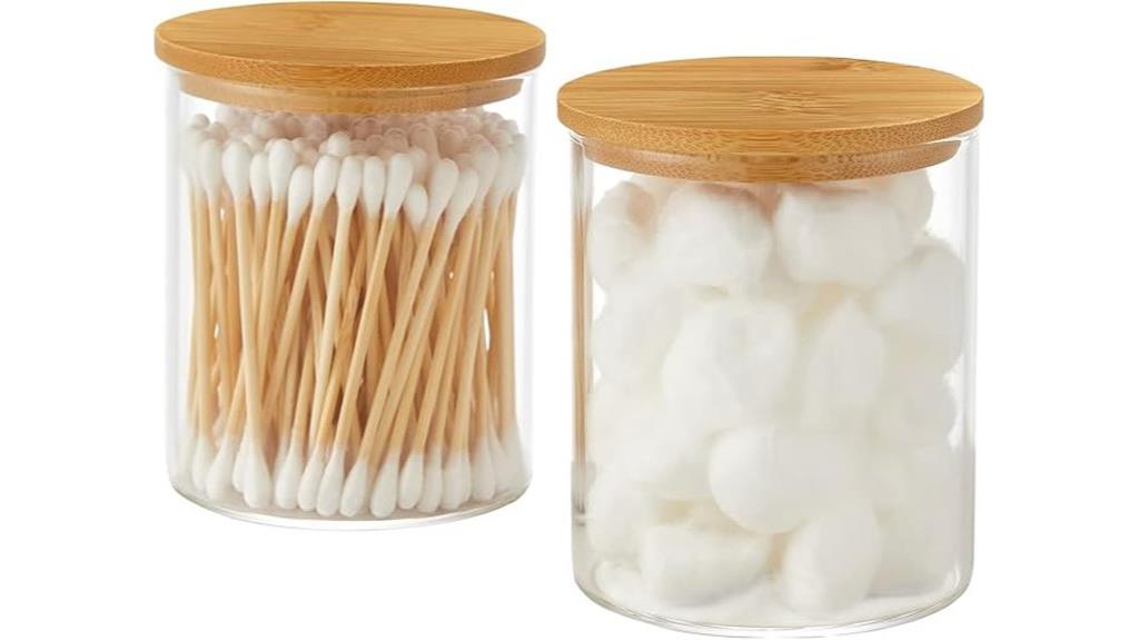glass qtip dispenser pack