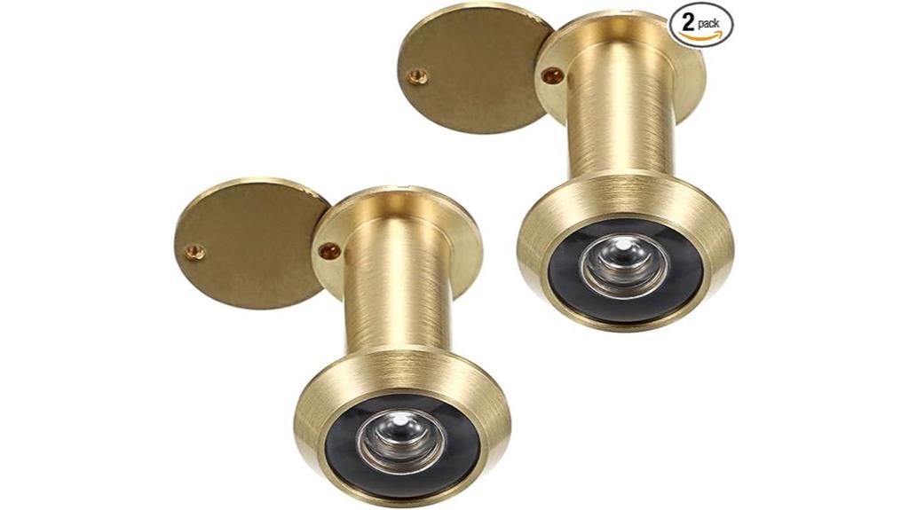 gold safety door viewers