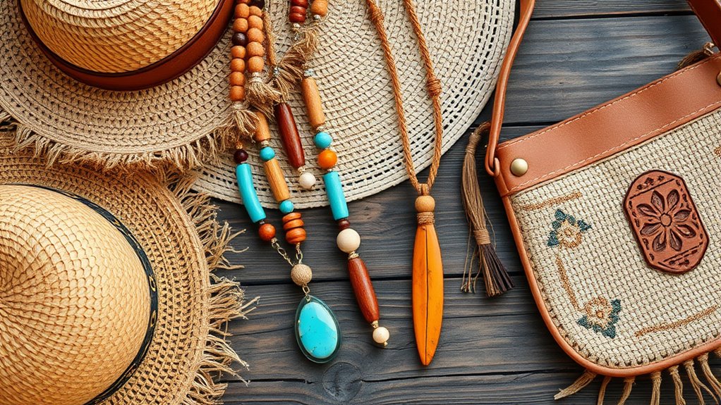 handcrafted natural boho jewelry