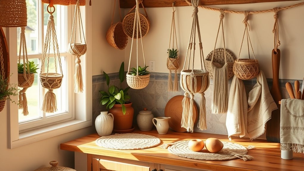 handmade textured boho decor
