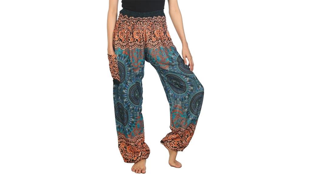 harem boho yoga pants