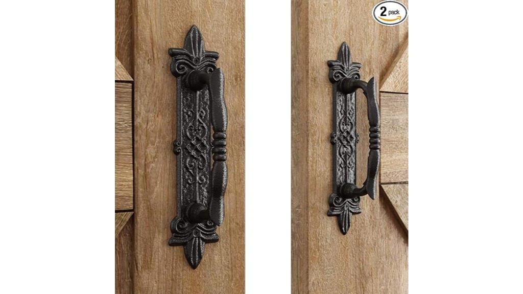 heavy duty barn door handles