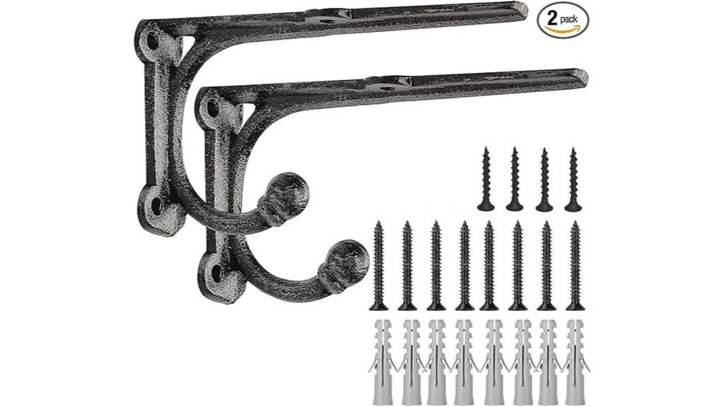 heavy duty cast iron brackets