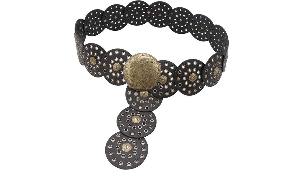 hollow disc cowboy belt