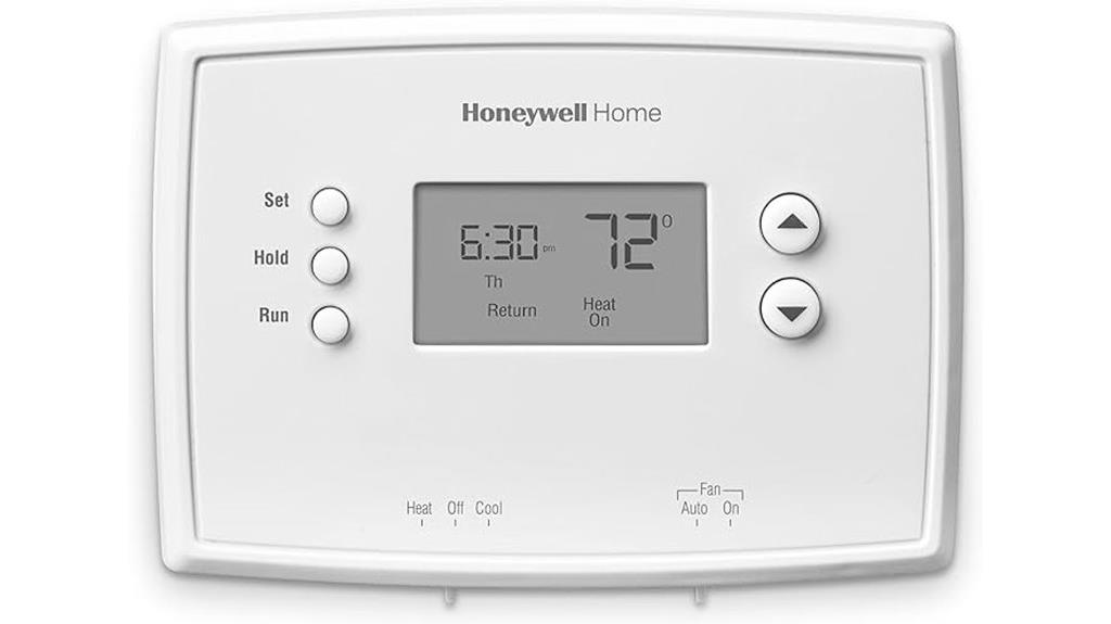 honeywell 1 week thermostat