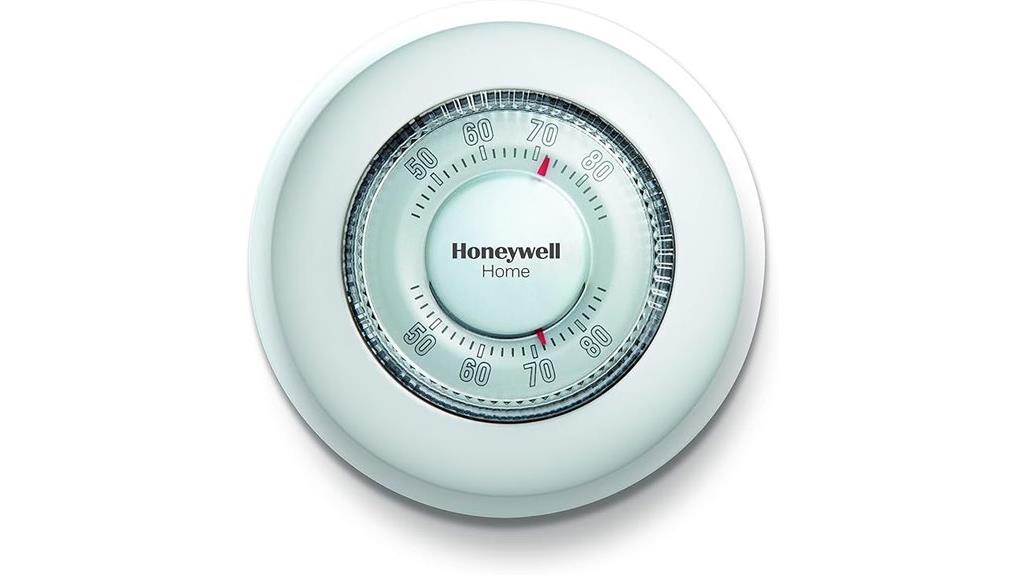 honeywell round heat thermostat