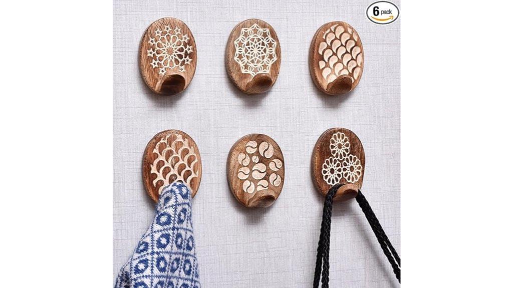 indian inspired wall hooks