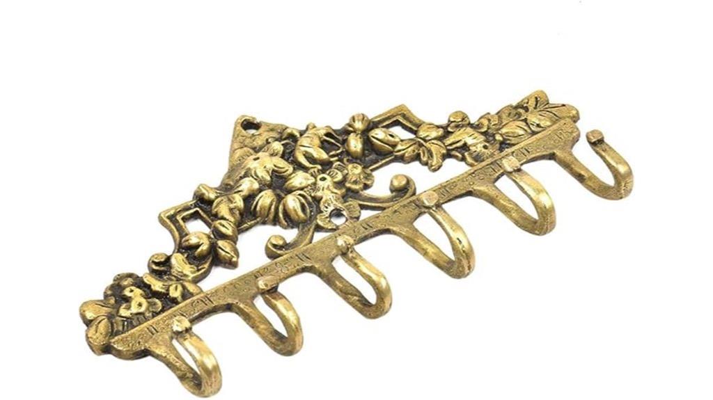 indian vintage gold hooks