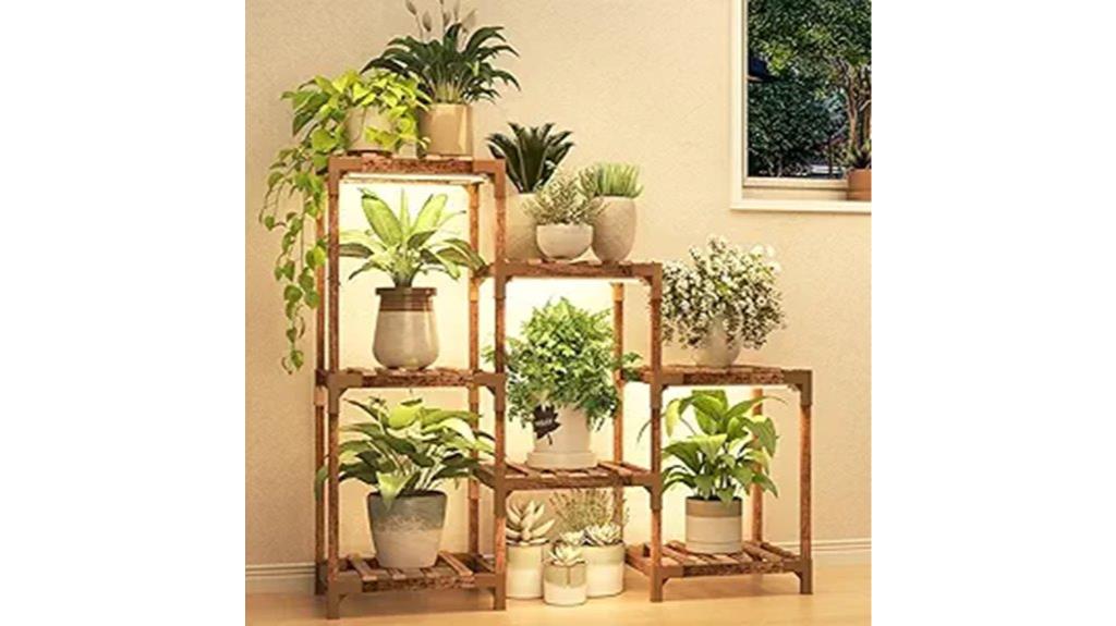 indoor 7 tier plant ladder