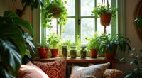 indoor jungle herb gardening