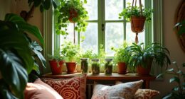 indoor jungle herb gardening